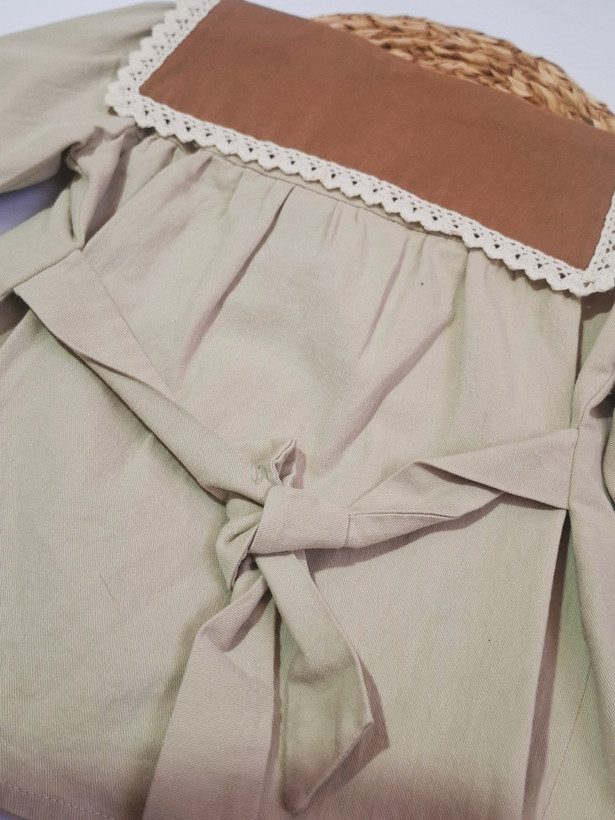 شومیز کتان عروسکی
