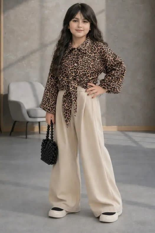 ست شومیز گره ای و شلوار